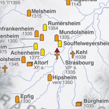La diffusion du culte de saint Georges en Alsace et dans le Rhin supérieur au Moyen Âge