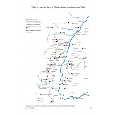 Villes et marchés dans le Rhin supérieur jusqu'à environ 1500