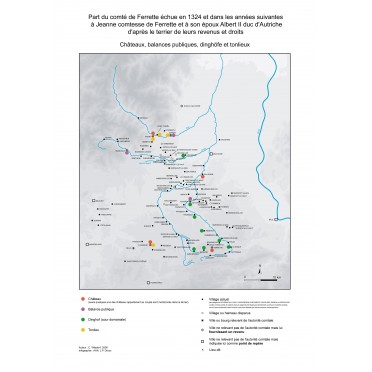 Châteaux, balances publiques, dinghöfe et tonlieux