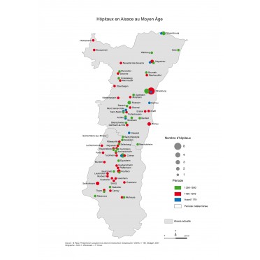 Hôpitaux en Alsace au Moyen Âge