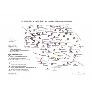 Le Kochersberg au XVIIIe siècle : une mosaïque seigneuriale et religieuse Le Kochersberg au XVIIIe siècle : une mosaïque seigneuriale et religieuse
