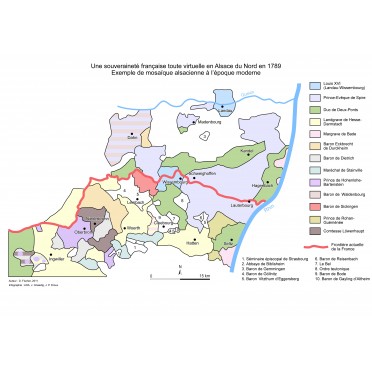 Eine durch und durch virtuelle französische Souveränität: das Nordelsass im Jahr 1789