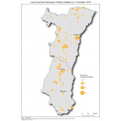 Les monuments historiques d’Alsace classés au 11 novembre 1918