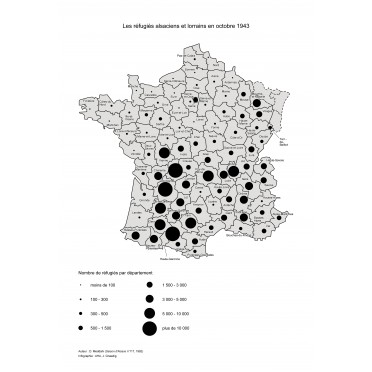 Die Vertriebenen aus Lothringen und dem Elsass im Oktober 1943 Die Vertriebenen aus Lothringen und dem Elsass im Oktober 1943