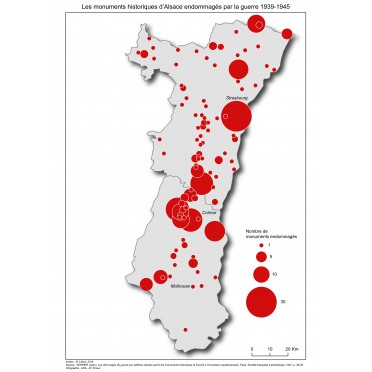 Les monuments historiques d'Alsace endommagés par la guerre de 1939-1945 Les monuments historiques d'Alsace endommagés par la guerre de 1939-1945