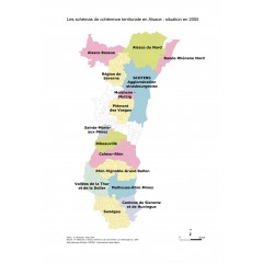 Les schémas de cohérence territoriale en Alsace : situation en 2005