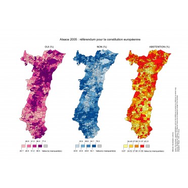 Le référendum sur la constitution européenne de 2005 en Alsace
