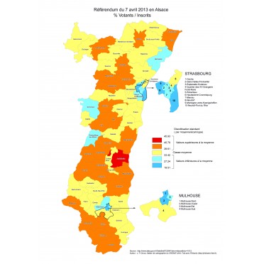 Le référendum du 7 avril 2013 en Alsace