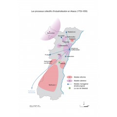 Die Gebiete der Industrialisierung im Elsass (1750-1850)