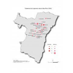 Le traitement de la garance en Alsace (Bas-Rhin) au XIXe siècle
