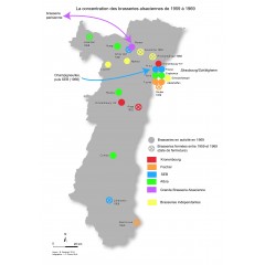 La concentration des brasseries en alsace 1959-2010