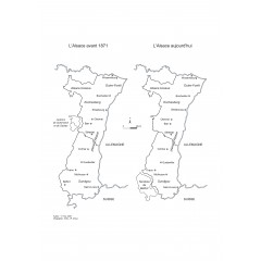 L’Alsace administrative avant 1870 et aujourd'hui