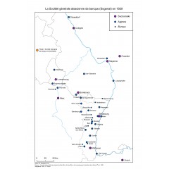 Le réseau de la SOGENAL en 1929 et en 1977
