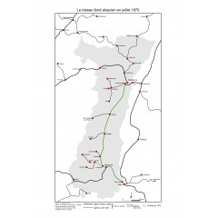 Le réseau ferré alsacien en juillet 1870