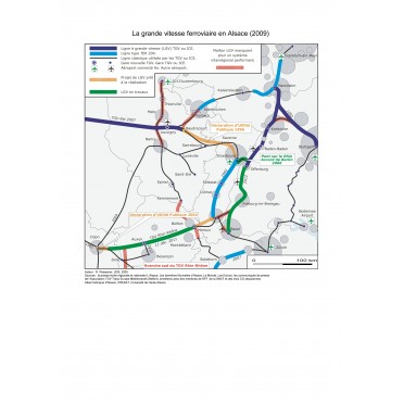La grande vitesse ferroviaire en Alsace (2009)