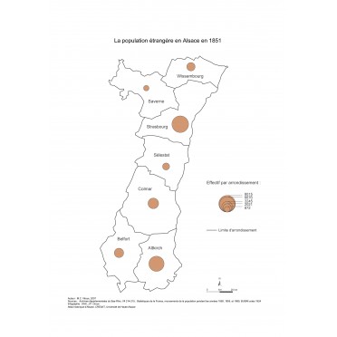 Die ausländische Bevölkerung im Elsass