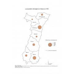 La population étrangère en Alsace (1851)