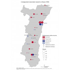 L'enseignement secondaire masculin en Alsace en 1900