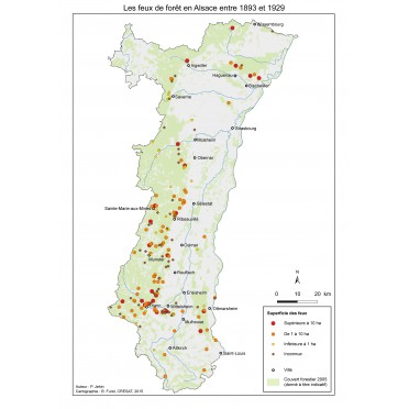 Les incendies de forêt au début du XXe siècle en Alsace Les incendies de forêt au début du XXe siècle en Alsace