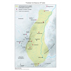 Les frontières de l’Alsace au VIIe siècle