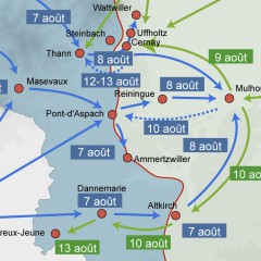 Les offensives françaises d’août 1914 en Haute-Alsace