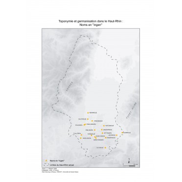 Toponymie et germanisation dans le Haut-Rhin